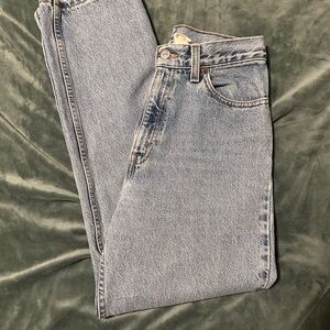 Vintage Straight Leg Levi Classic Blue Denim Jeans W 26 L 26